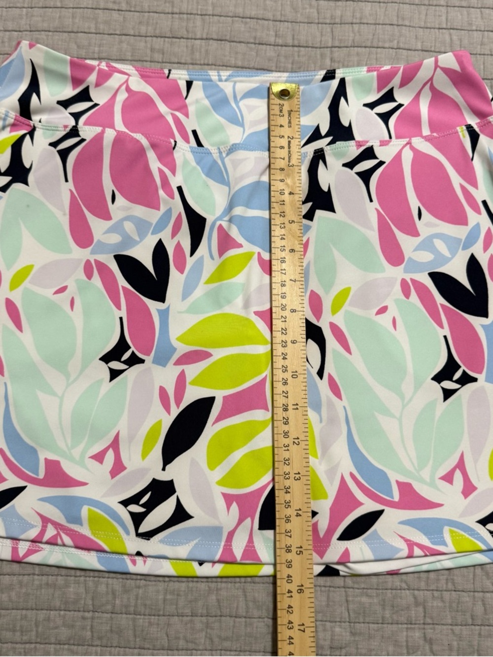 Tommy Bahama Golf Athletic Sport Skort Built in Shorts Floral Women's Size Large - Picture 8 of 14